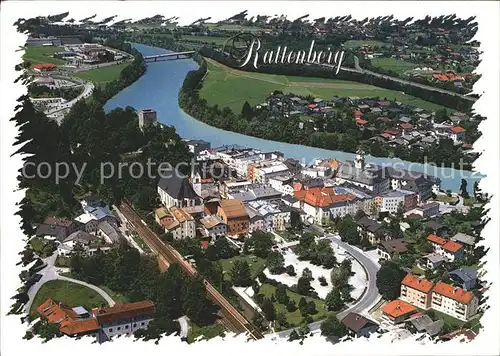 Rattenberg Tirol Fliegeraufnahme Kat. Rattenberg