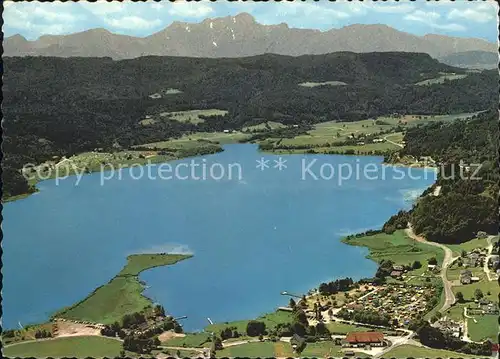 Keutschach See Mittagskogel Fliegeraufnahme Kat. Keutschach am See