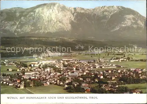 Woergl Angerberg Hundsalmer Joch Kegelhoerndl  Kat. Angerberg Tirol