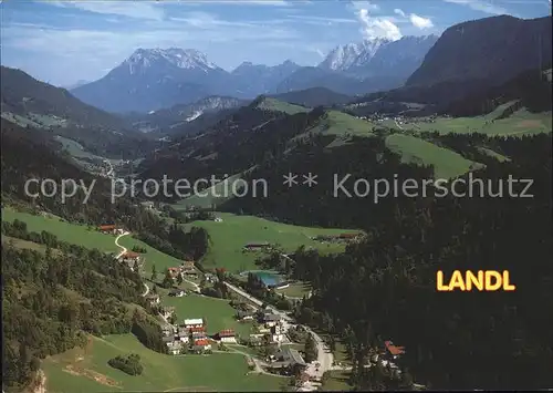 Landl Steiermark Fliegeraufnahme / Landl /Liezen