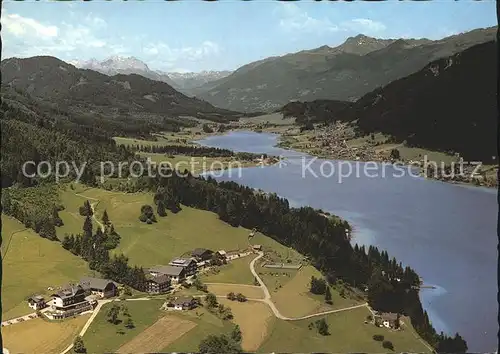 Weissensee Kaernten Naggl Fliegeraufnahme Kat. Weissensee