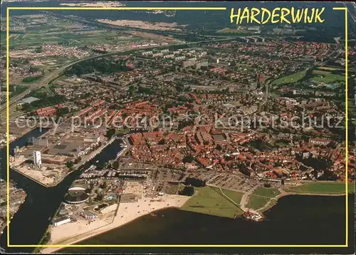 Harderwijk Fliegeraufnahme Kat. Harderwijk