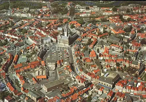 Middelburg Zeeland Fliegeraufnahme Stadhuis Kat. Middelburg