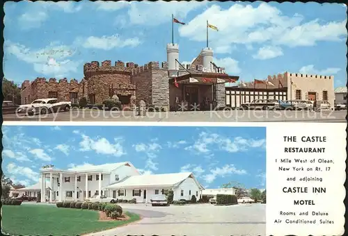 Olean New York Castle Restaurant and Motel Castle Inn Kat. Olean