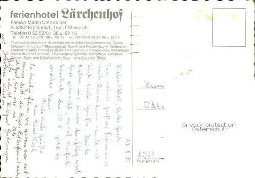 Erpfendorf Hotel Laerchenhof Kat. Kirchdorf in Tirol