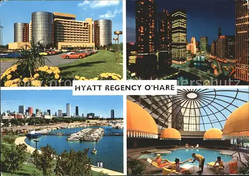Chicago Illinois Hyatt Regency O`Hare Kat. Chicago