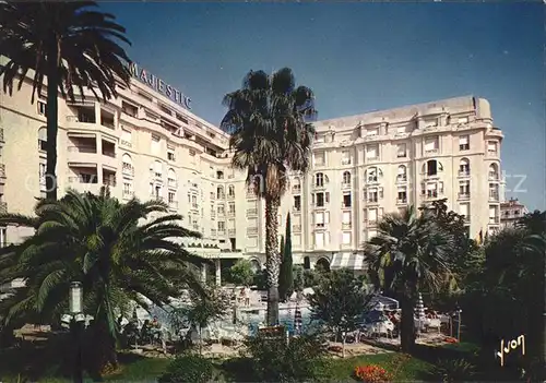 Cannes Alpes Maritimes Hotel Majestic Kat. Cannes