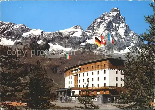 Cervinia Breuil Aosta Hotel Cristallo Kat. Cervinia