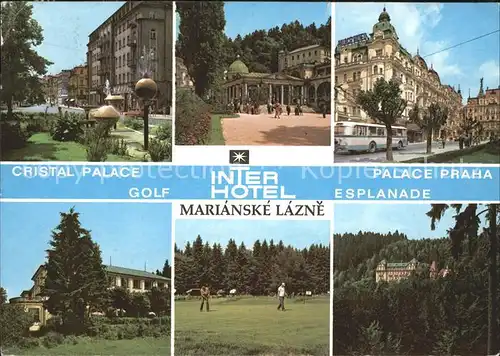 Marianske Lazne Interhotel Cristal Palace Golf Palace Praha Kat. Marienbad