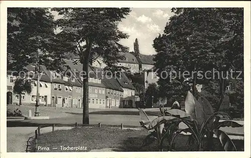 Pirna Tischerplatz Kat. Pirna