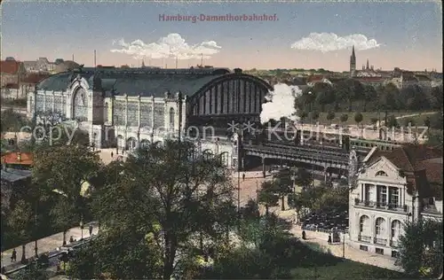Hamburg Dammthorbahnhof Kat. Hamburg
