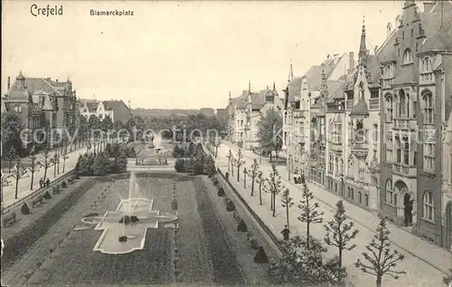 Krefeld Bismarckplatz Kat. Krefeld