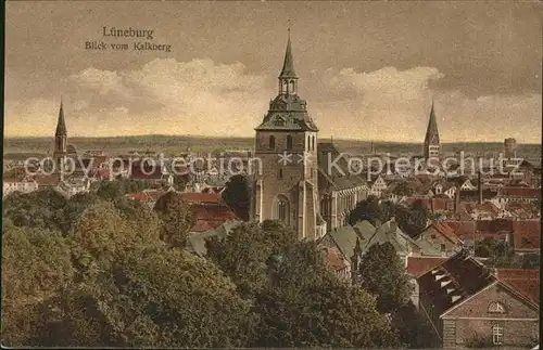 Lueneburg Blick vom Kalkberg Kat. Lueneburg