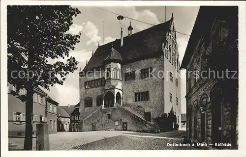 Dettelbach Rathaus Kat. Dettelbach