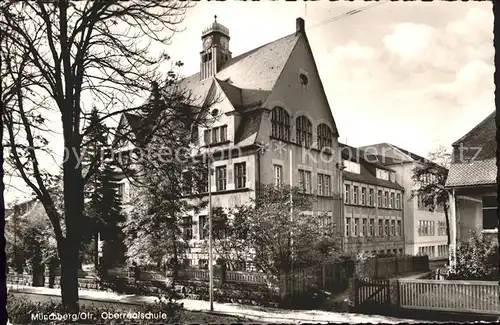 Muenchberg Oberfranken Oberrealschule Kat. Muenchberg