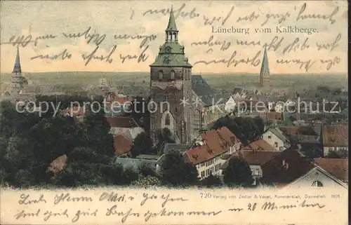 Lueneburg Blick vom Kalkberge Kat. Lueneburg