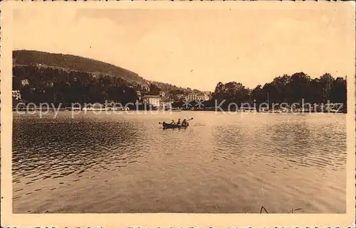 Gerardmer Vosges Lac Kanufahrt Kat. Gerardmer