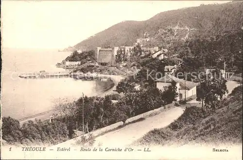 Theoule sur Mer Esterel Route de la Corniche d Or Kat. Theoule sur Mer