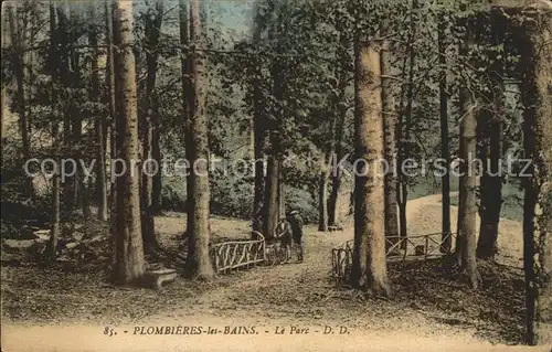 Plombieres les Bains Vosges Le Parc Kat. Plombieres les Bains