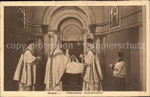 Lisieux Diorama de Sainte Therese Scene 7 Premiere Communion Kat. Lisieux