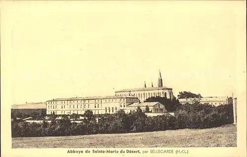 Bellegarde-Sainte-Marie Abbaye de Sainte Marie du Desert / Bellegarde-Sainte-Marie /Arrond. de Toulouse
