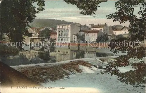 Epinal Vosges Vue prise du Cours Kat. Epinal