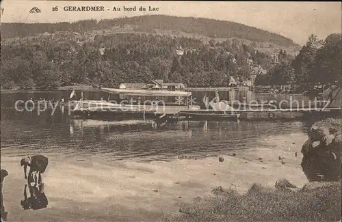 Gerardmer Vosges Au bord du Lac Kat. Gerardmer