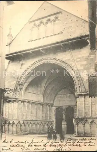 Epinal Vosges Vieux Portal de l Eglise Saint Maurice Kat. Epinal