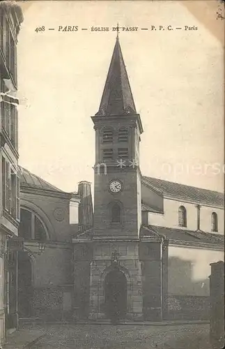 Paris Eglise de Passy Kat. Paris