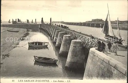 Les Sables d Olonne Les Jetees Kat. Les Sables d Olonne