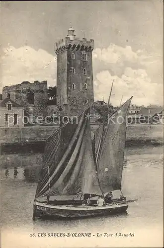 Les Sables d Olonne Tour d Arundel Bateau Kat. Les Sables d Olonne