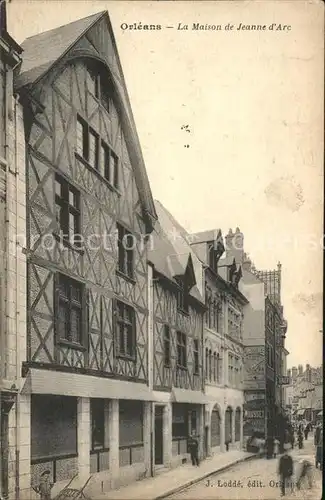 Orleans Loiret Maison de Jeanne d'Arc / Orleans /Arrond. d Orleans