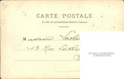 Reims Champagne Ardenne Eglise Saint Remi Grand Portail Stempel auf AK Kat. Reims