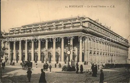 Bordeaux Grand Theatre Kat. Bordeaux