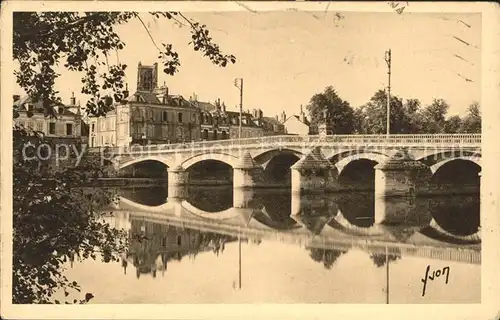 Auxerre Pont Paul Bert Kat. Auxerre