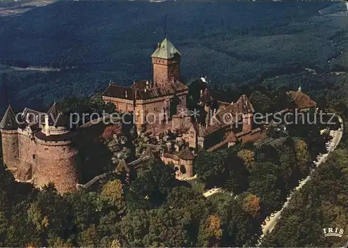 Hohkoenigsburg Haut Koenigsbourg Vue aerienne Chateau Kat. Orschwiller