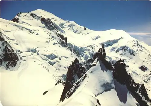 Chamonix Massif du Mont Blanc Aiguille du Midi Kat. Chamonix Mont Blanc