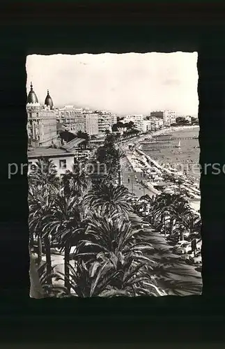 Cannes Alpes Maritimes Les Hotels la Croisette Plage Kat. Cannes