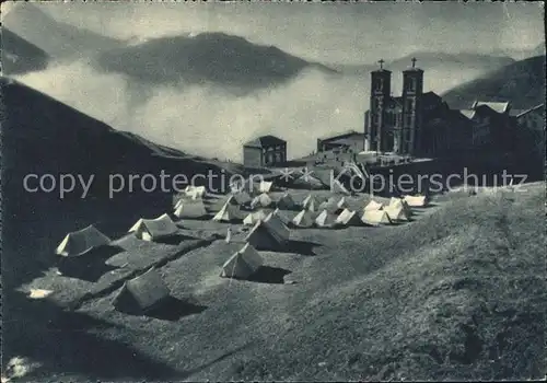 La Salette Fallavaux Pelerinage de Notre Dame Wallfahrtsort Nebelmeer Kat. La Salette Fallavaux