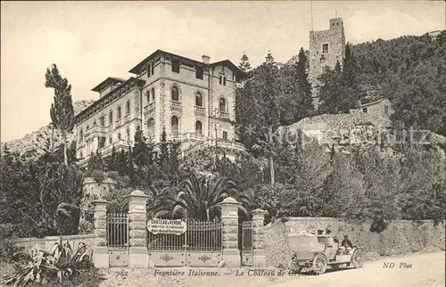 Aix en Provence Chateau de Grimaldi Frontiere Italienne Kat. Aix en Provence