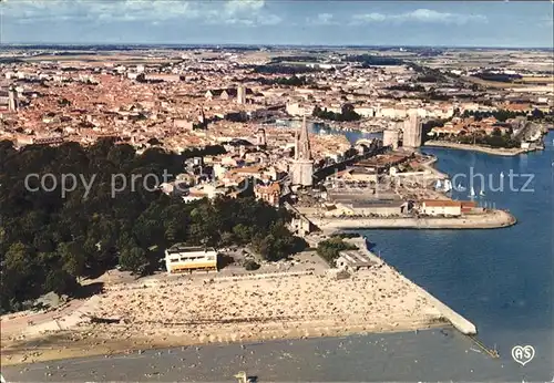 La Rochelle Charente Maritime Plage Tour des 4 Sergents Port vue aerienne Kat. La Rochelle