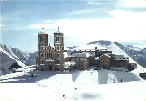 La Salette Fallavaux Sanctuaire Notre Dame de la Salette en hiver Montagne Kat. La Salette Fallavaux
