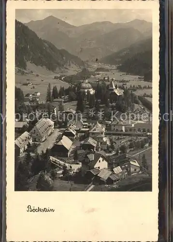 Boeckstein Gesamtansicht Kurort Gasteinertal Alpenpanorama Kat. Bad Gastein