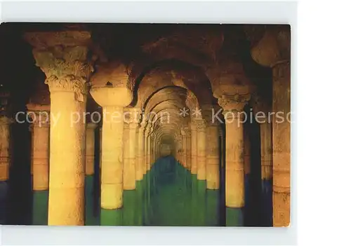 Istanbul Constantinopel Underground cistern unterirdische Zisterne / Istanbul /