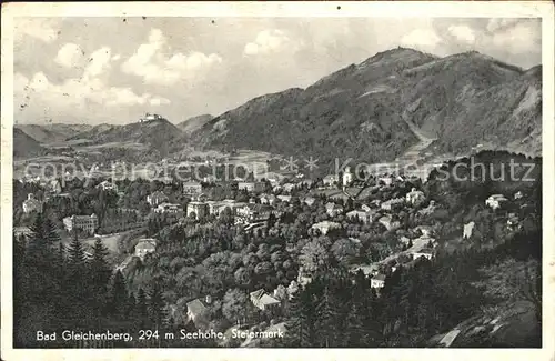 Bad Gleichenberg Panorama Kat. Bad Gleichenberg