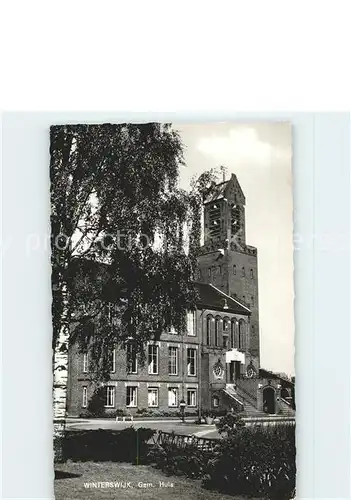 Winterswijk Gemeentehuis Kat. Winterswijk