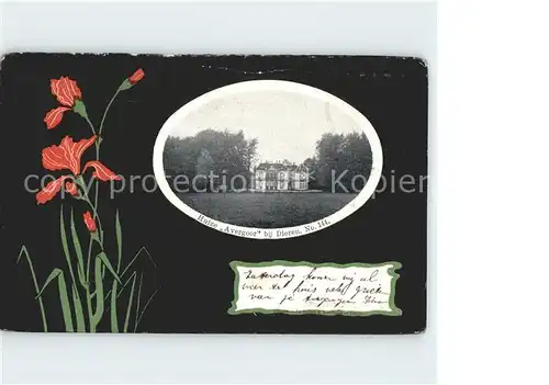 Dieren Huize Avergoot Schloss Blume Kat. Dieren