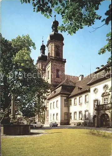 St Peter Schwarzwald Ehemalige Klosterkirche Kat. St. Peter