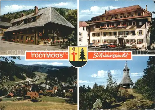 Todtmoos Hotel Loewen Schwarzwaldhaus Kat. Todtmoos