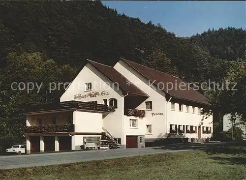 Obersimonswald Gasthaus Pension zur Erle Kat. Simonswald